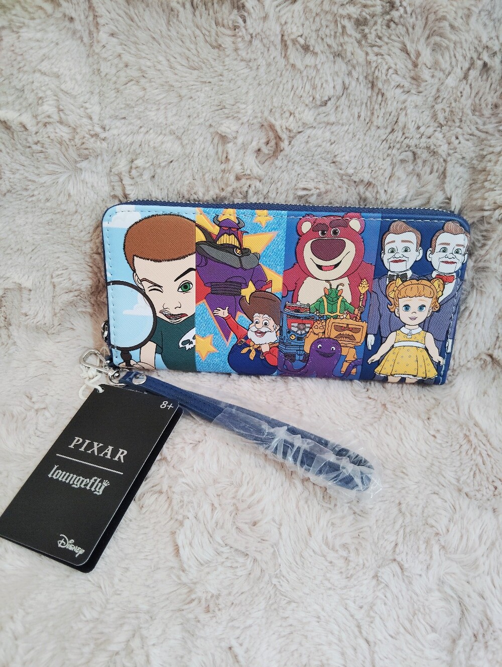 NWT!! Loungefly Toy Story Movie Callab Baddies Zip Around Wristlet Wallet